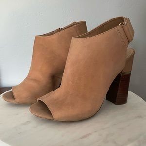 Tan Aldo Suede Booties